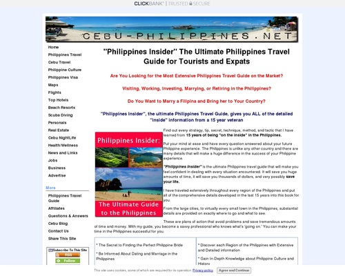 Philippines Travel Guide - "Philippines Insider" the Ultimate Guide