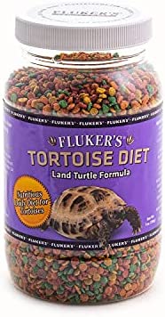 Fluker Labs SFK70014 Tortoise Diet Small Pellet Food, 7-Ounce